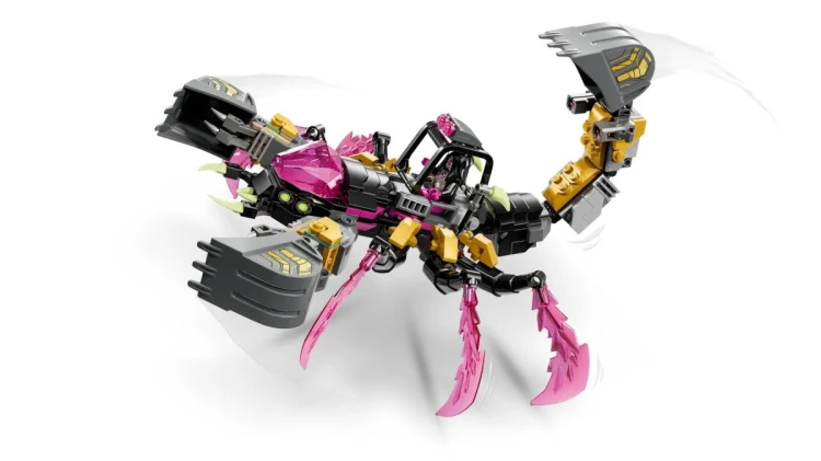 LEGO DREAMZZZ 71513 Koszmarna skorpionowa koparka