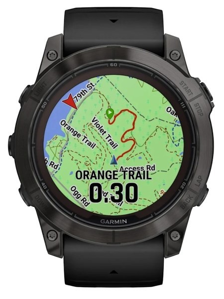 Garmin fenix 7X Pro 3,56 cm (1.4") MIP 51 mm Cyfrowy 280 x 280 px Ekran dotykowy Czarny Wi-Fi GPS