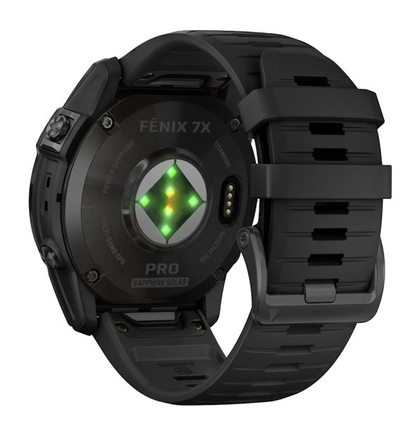 Garmin fenix 7X Pro 3,56 cm (1.4") MIP 51 mm Cyfrowy 280 x 280 px Ekran dotykowy Czarny Wi-Fi GPS