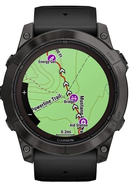 Garmin fenix 7X Pro 3,56 cm (1.4") MIP 51 mm Cyfrowy 280 x 280 px Ekran dotykowy Czarny Wi-Fi GPS