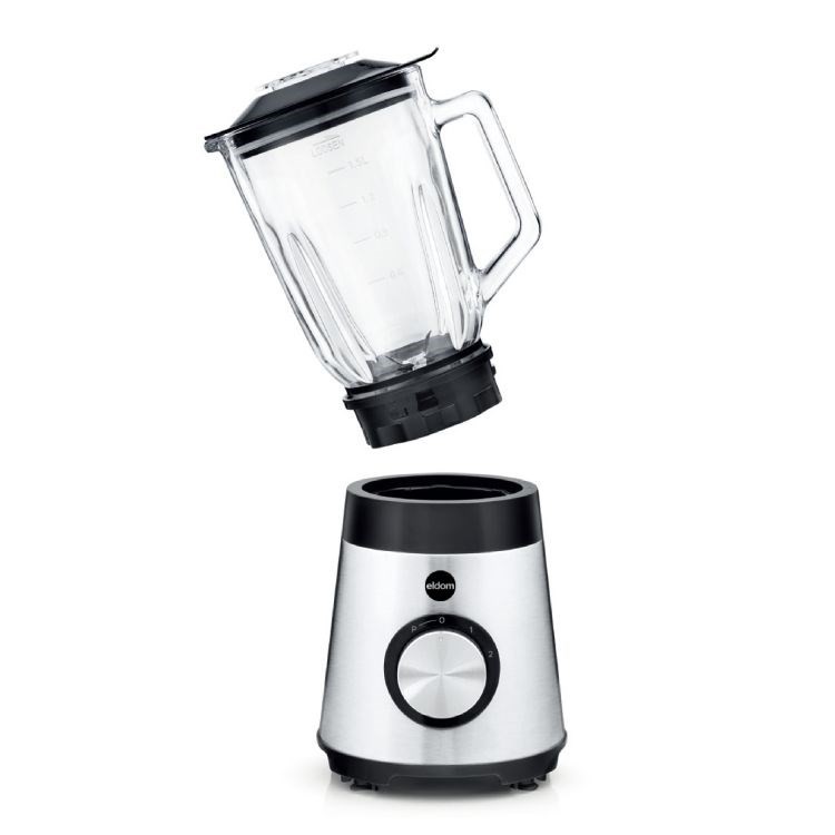 ELDOM BLENDER KIELICHOWY BK7S STALO 1000W 2 L , 22 000 OBR./MIN. KRUSZENIE LODU, BPA-FREE