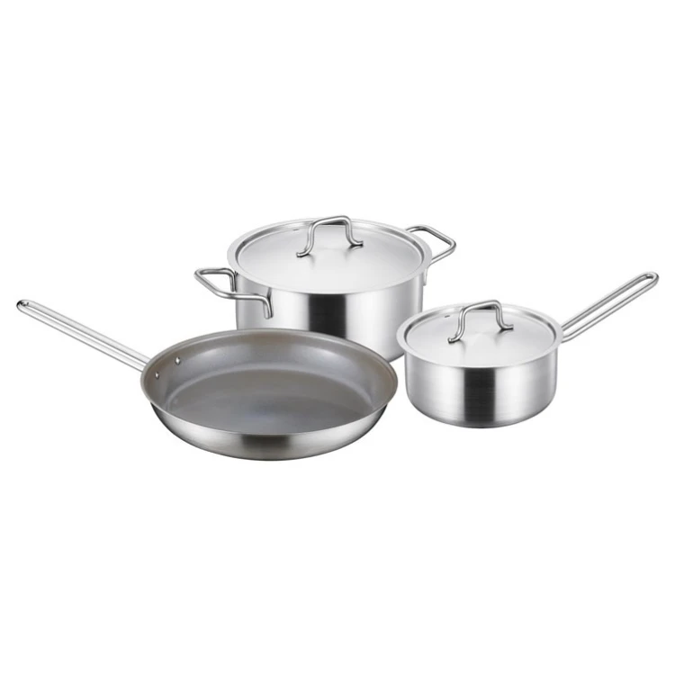 SET OF POTS 1.5/3L AND FRYING PAN 28CM