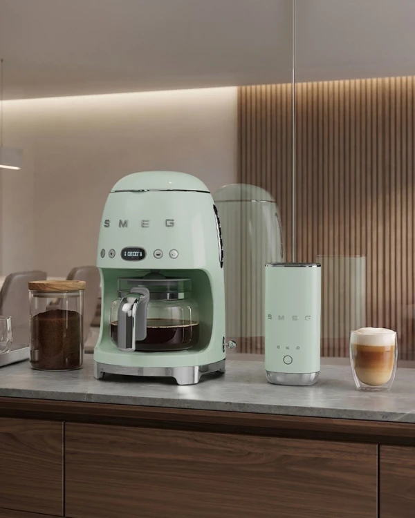 Smeg MFF02PGEU spieniacz / podgrzewacz do mleka Automatyczny spieniacz/podgrzewacz do mleka Zielony