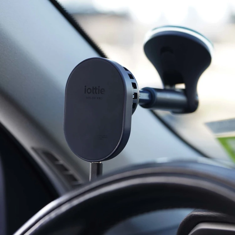 iOttie Velox Pro Uchwyt aktywny Telefon komórkowy/Smartfon Czarny, Złoto