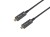 Equip 119467 kabel USB USB 3.2 Gen 2 (3.1 Gen 2) 7,5 m USB C 10 Gbit/s 60 W Czarny