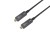 Equip 119467 kabel USB USB 3.2 Gen 2 (3.1 Gen 2) 7,5 m USB C 10 Gbit/s 60 W Czarny