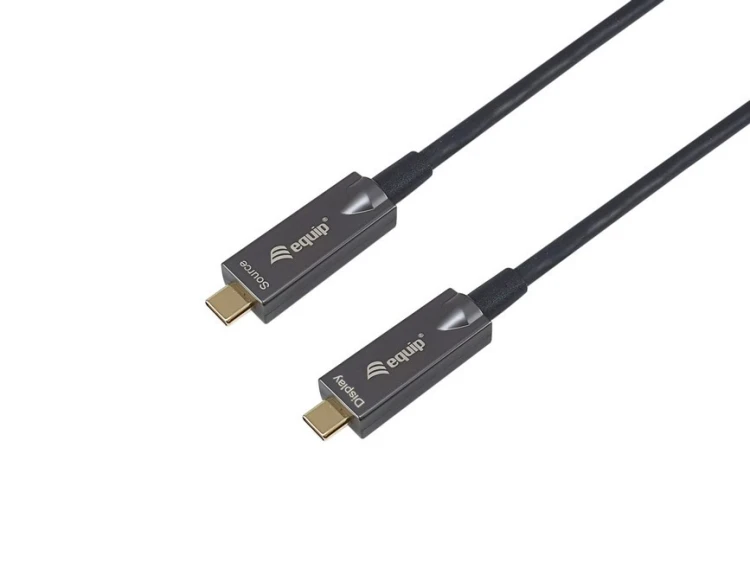 Equip 119464 kabel USB USB 3.2 Gen 2 (3.1 Gen 2) 7,5 m USB C 10 Gbit/s 60 W Czarny
