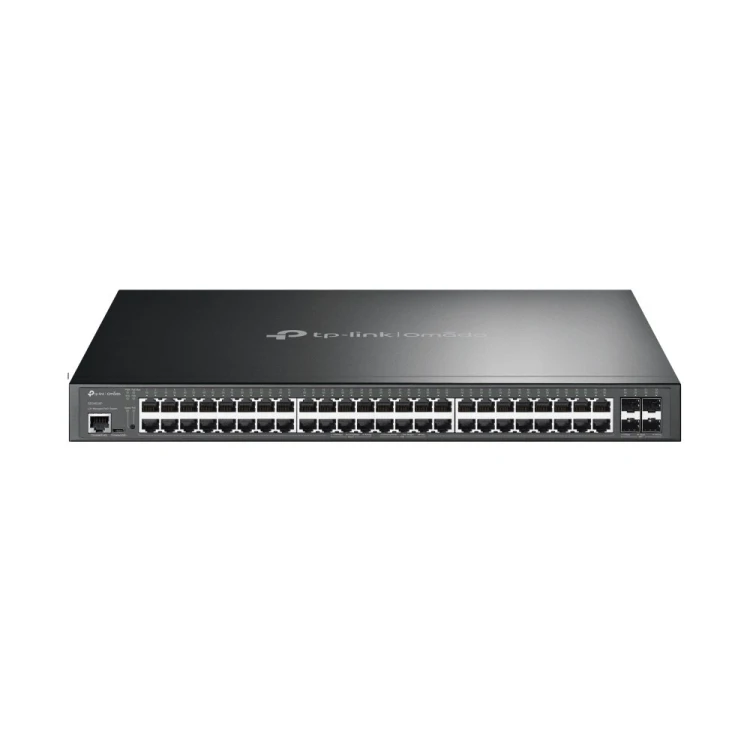 TP-Link Omada SG3452XP przełącznik sieciowy Zarządzany L2+ Gigabit Ethernet (10/100/1000) Obsługa PoE 1U Czarny