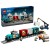 LEGO City 60509 - Portowy pociąg towarowy, dźwig i ciężarówka