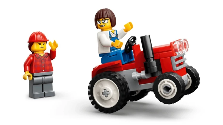 LEGO City 60509 - Portowy pociąg towarowy, dźwig i ciężarówka