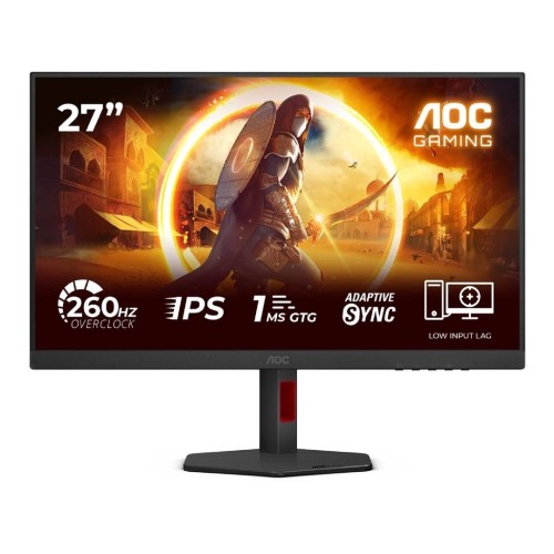 AOC 27G4ZR | 27 " | Fast IPS | FHD | 16:9 | 240 Hz | 1 ms | 1920 x 1080 pixels | 350 cd/m2 | HDMI ports quantity 2 | Black