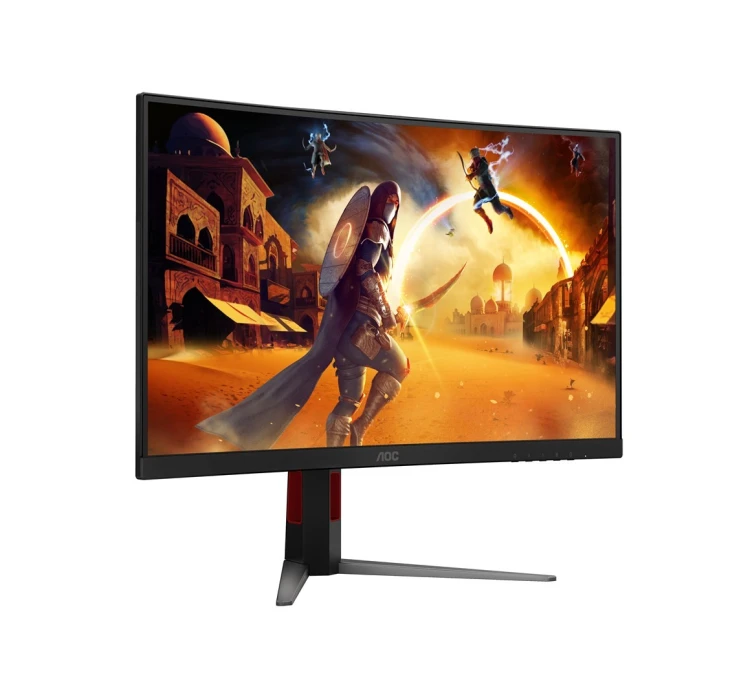 AOC G4 C27G4Z2 monitor komputerowy 68,6 cm (27") 1920 x 1080 px Full HD LCD Czarny, Czerwony