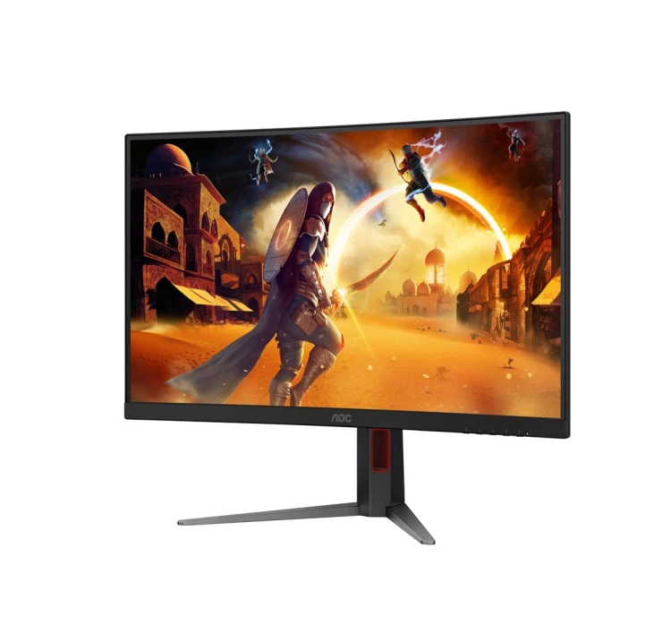 AOC G4 C27G4Z2 monitor komputerowy 68,6 cm (27") 1920 x 1080 px Full HD LCD Czarny, Czerwony