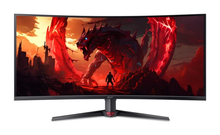 Acer Nitro XZ3 Nitro XZ403CKR bmiiphuzx monitor komputerowy 100,8 cm (39.7") 5120 x 2160 px WUHD LED Czarny