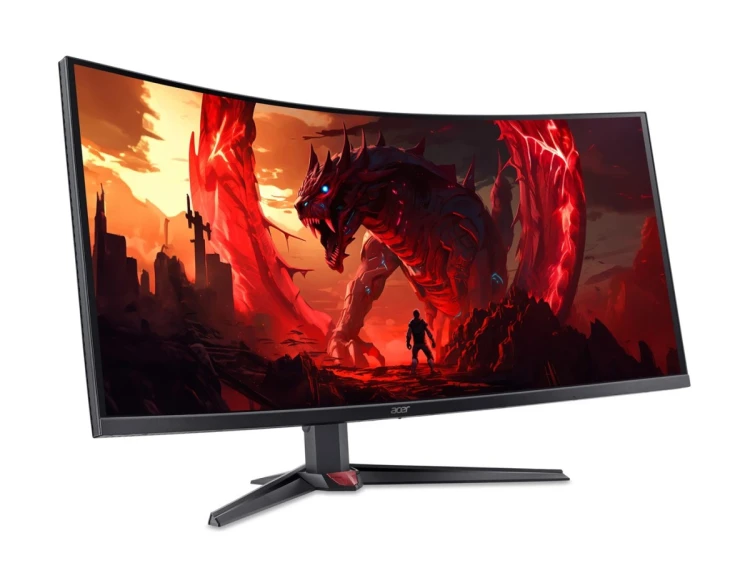 Acer Nitro XZ3 Nitro XZ403CKR bmiiphuzx monitor komputerowy 100,8 cm (39.7") 5120 x 2160 px WUHD LED Czarny