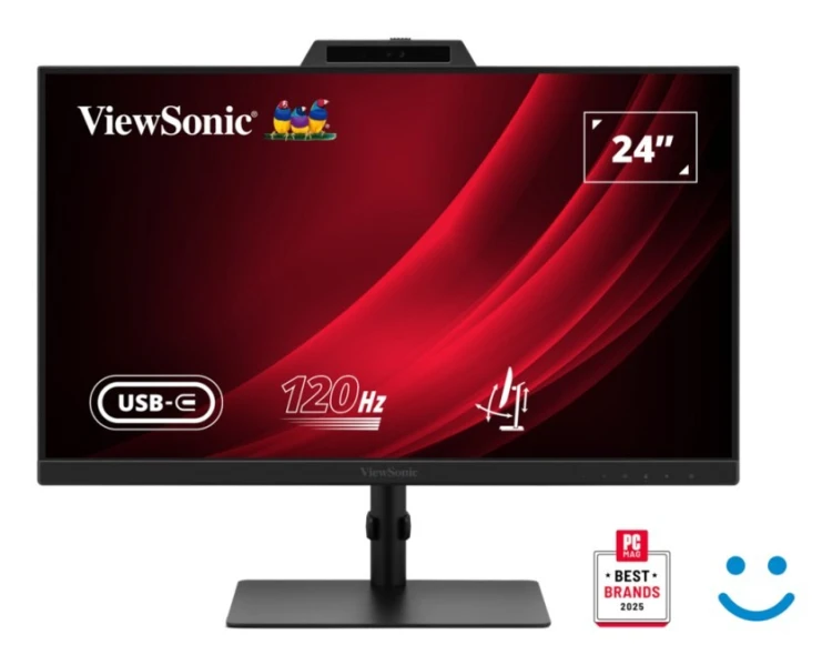 Viewsonic VG2441V monitor do wideokonferencji 61 cm (24") LED 1920 x 1080 px Full HD