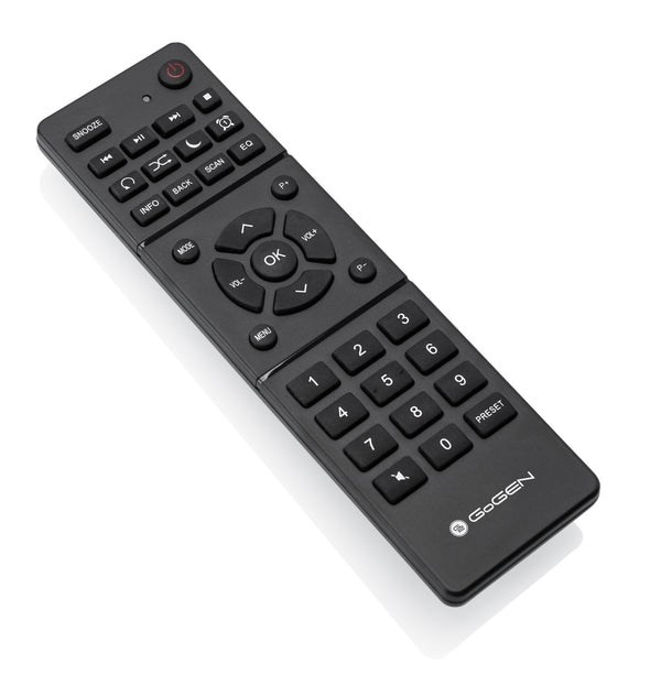 GoGen IR 257 BTDAB Internet Cyfrowy Srebrny