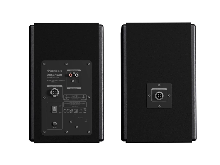 GENESIS ARSEN 402BT 2-drożny Czarny Przewodowy i Bezprzewodowy 60 W