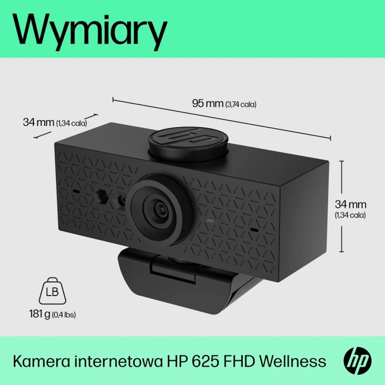 HP Kamera internetowa 625 FHD