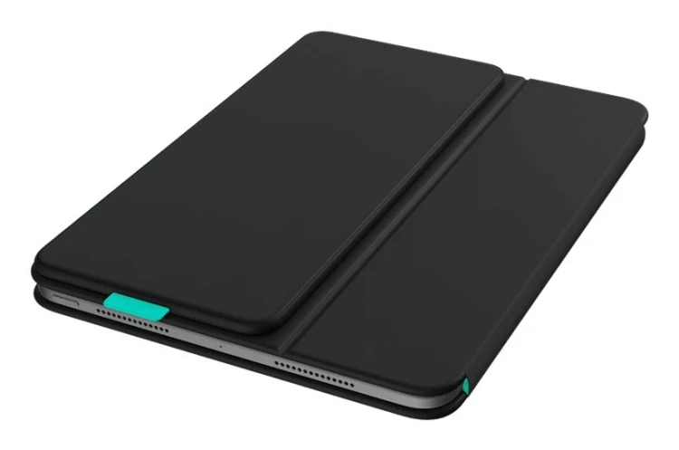 Logitech Flip Folio QWERTZ Niemiecki Bluetooth Grafitowy