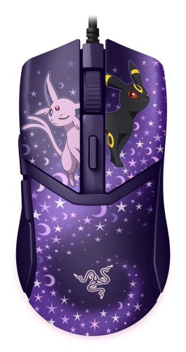 Razer Cobra – Espeon & Umbreon Edition myszka Gaming Dla praworęcznych USB Typu-A Optyczny 8500 DPI