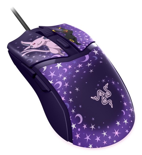 Razer Cobra – Espeon & Umbreon Edition myszka Gaming Dla praworęcznych USB Typu-A Optyczny 8500 DPI