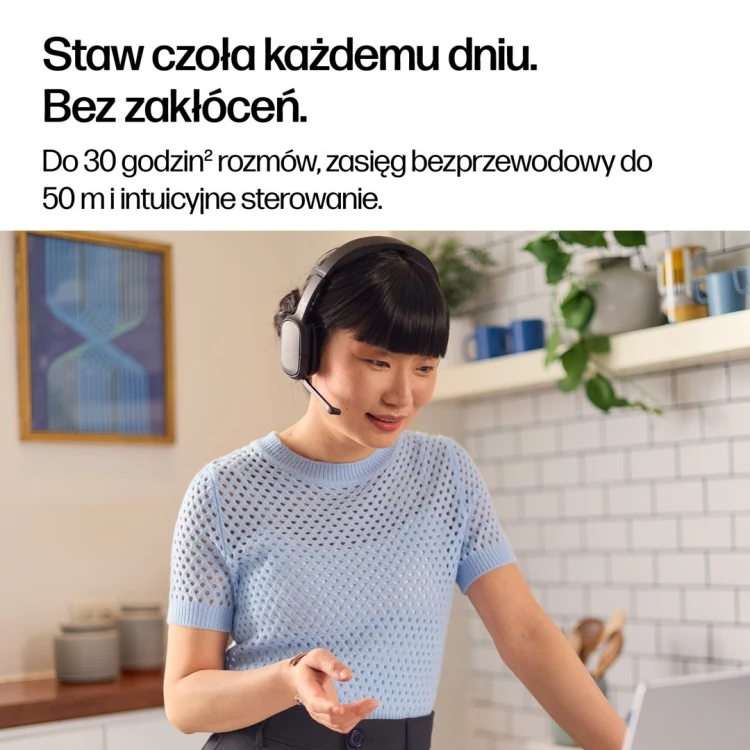 HP Poly Składany stereofoniczny zestaw słuchawkowy Bluetooth Focus 625 Fold