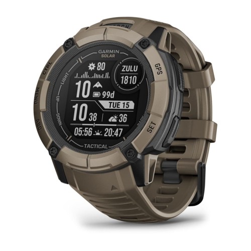 Garmin Instinct 2X Solar Tactical Edition 2,79 cm (1.1") MIP 50 mm Cyfrowy 176 x 176 px Ekran dotykowy Zielony GPS