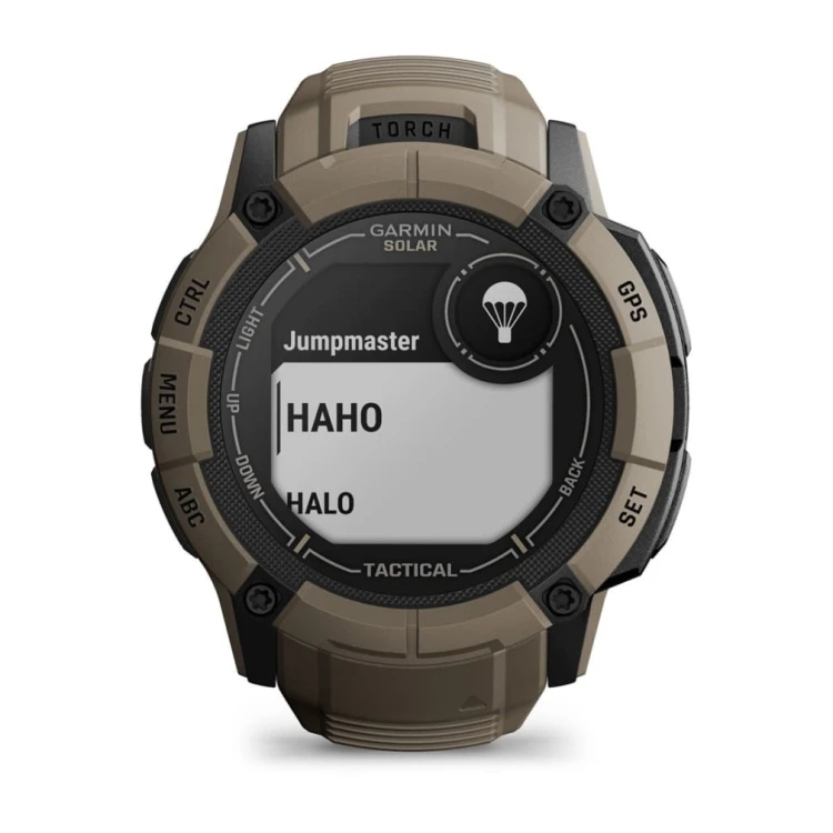 Garmin Instinct 2X Solar Tactical Edition 2,79 cm (1.1") MIP 50 mm Cyfrowy 176 x 176 px Ekran dotykowy Zielony GPS