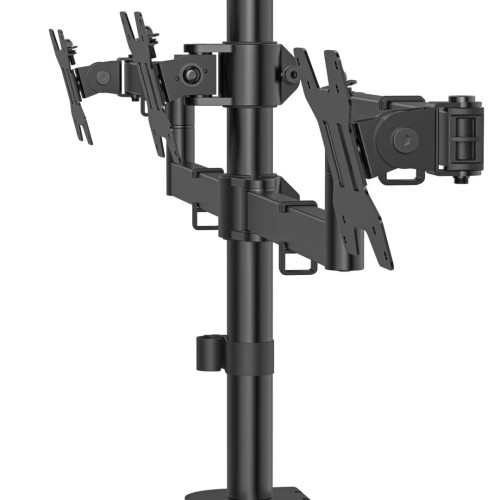 Hama 00220899 uchwyt / stojak do monitorów 68,6 cm (27") Biurko Czarny