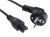 GEMBIRD KABEL ZASILAJĄCY DO NOTEBOOKA KONICZYNKA CEE 7/7 -> C5 (3 PIN) VDE 3M, CZARNY