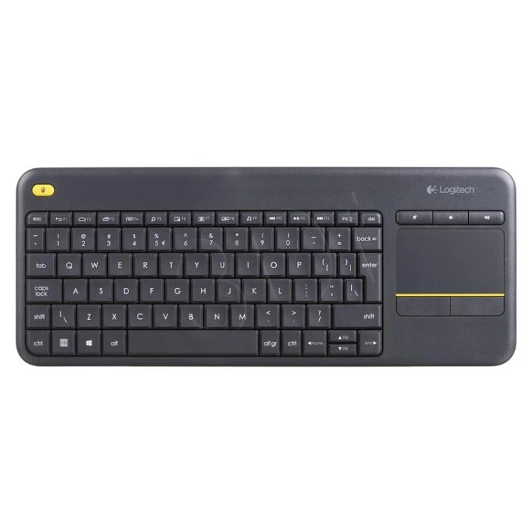 Klawiatura Logitech K400 920-007145 (USB 2.0; kolor czarny