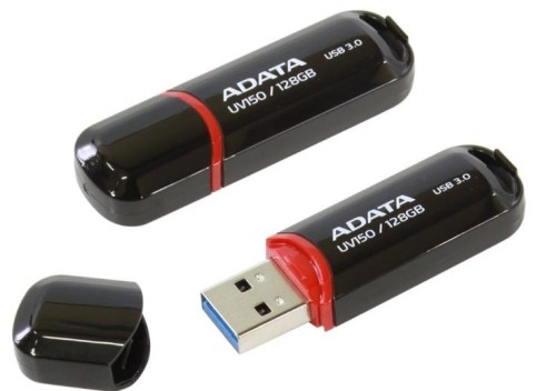 ADATA DashDrive Value UV150 128GB USB3.0 Black