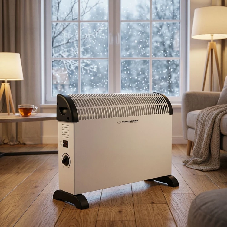 ESPERANZA KONWEKTOR 750W/1250W/2000W TANAMI BIAŁY EHH008