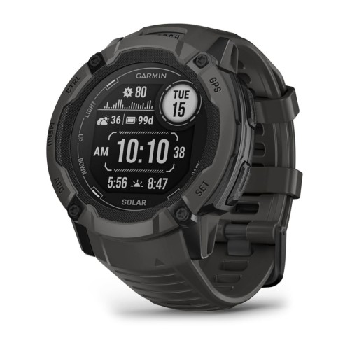 Zegarek sportowy Garmin Instinct 2X Solar MIP 50mm Graphite