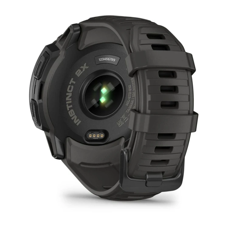 Zegarek sportowy Garmin Instinct 2X Solar MIP 50mm Graphite