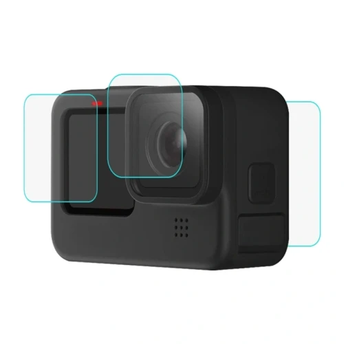 Szkło hartowane 9H Puluz do GoPro HERO12/11/10 Black