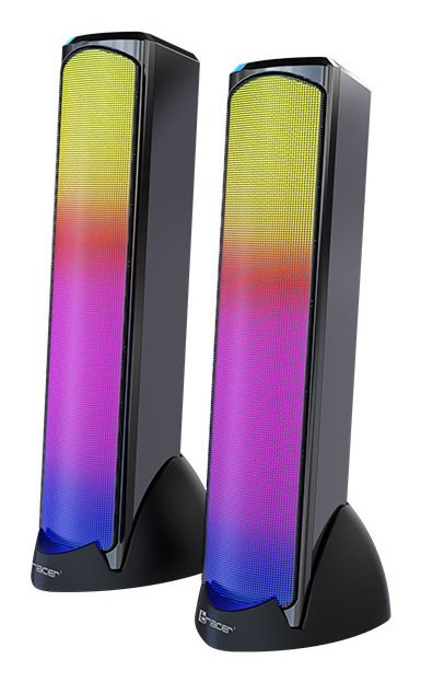 TRACER GŁOŚNIKI 2.0 BLUETOOTH SIGMA USB RGB
