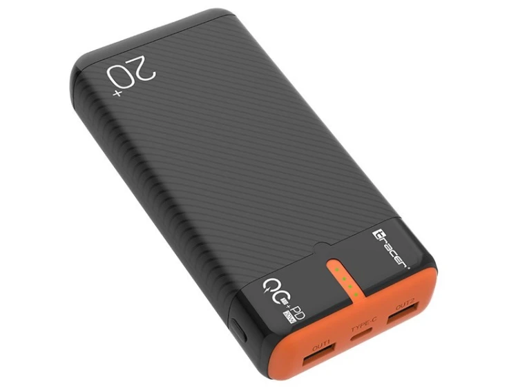 TRACER POWERBANK ENERGEN 20000MAH PD+QC3.0 BO