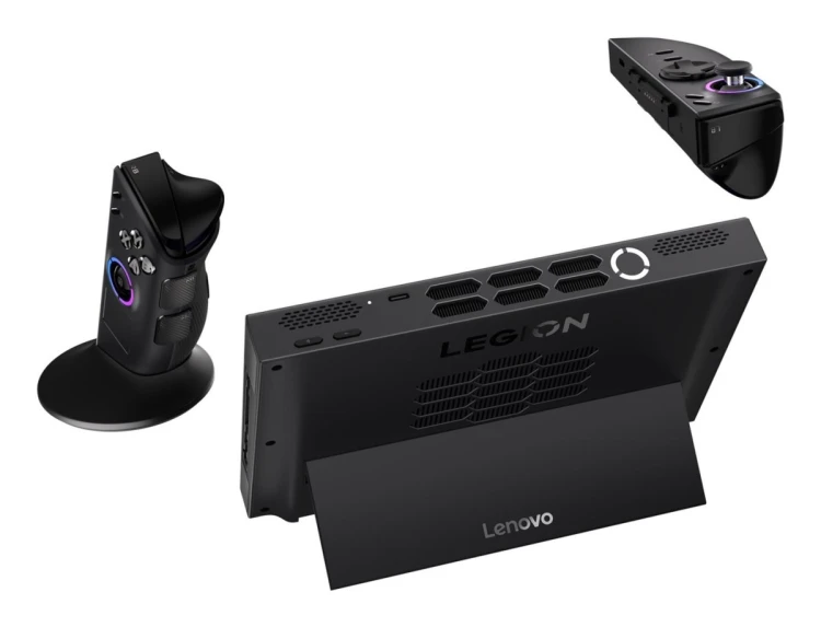 Konsola przenośna Lenovo Legion Go (83N0000FPB) Ryzen Z2 Extreme Radeon Graphics 32GB 1TB OLED 144 Hz Windows 11 Eclipse Black