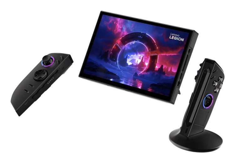 Konsola przenośna Lenovo Legion Go (83N0000FPB) Ryzen Z2 Extreme Radeon Graphics 32GB 1TB OLED 144 Hz Windows 11 Eclipse Black