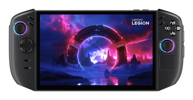 Konsola przenośna Lenovo Legion Go (83N0000FPB) Ryzen Z2 Extreme Radeon Graphics 32GB 1TB OLED 144 Hz Windows 11 Eclipse Black
