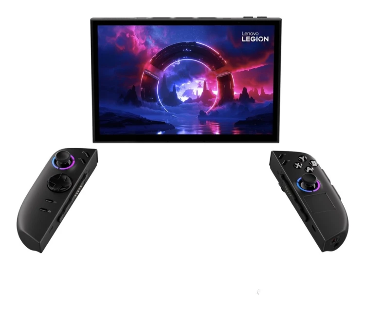 Konsola przenośna Lenovo Legion Go (83N0000FPB) Ryzen Z2 Extreme Radeon Graphics 32GB 1TB OLED 144 Hz Windows 11 Eclipse Black