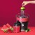 Wyciskarka NutriBullet NBJ100G, Szary, 1,5 L, 0,8 L, Obrotowy, Plastikowy, Stal nierdzewna, 800 W