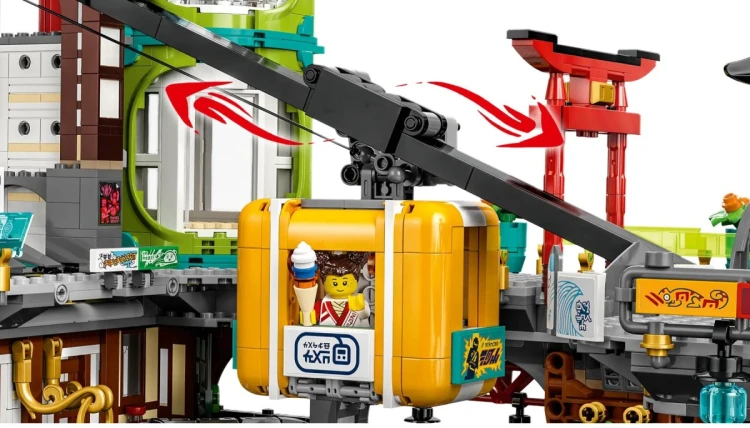 LEGO Ninjago 71799 - Rynek miejski Ninjago