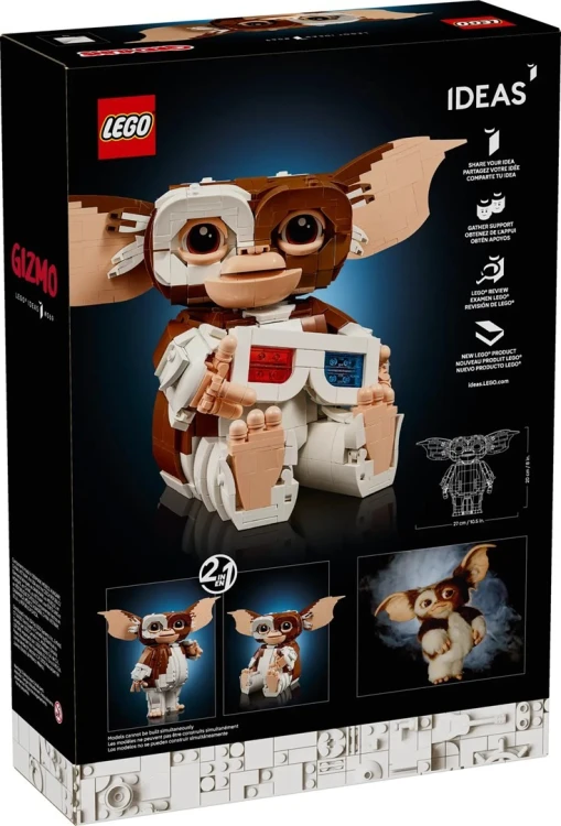 LEGO Ideas 21361 - Gremliny rozrabiają: Gizmo