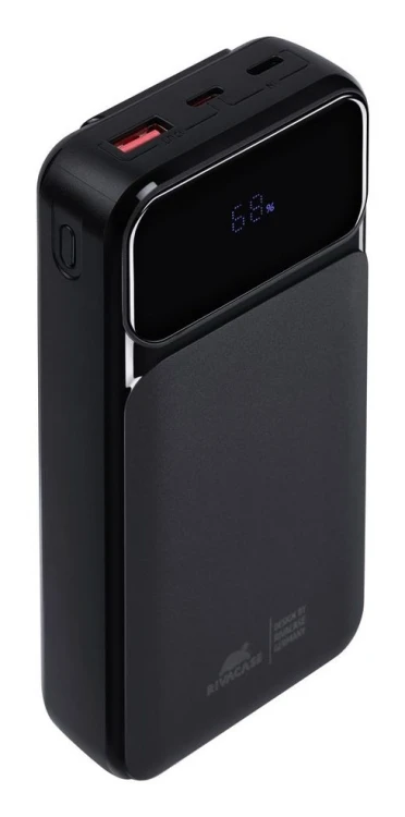 Rivacase VA2221 bank mocy Litowo-polimerowy (LiPo) 20000 mAh Czarny