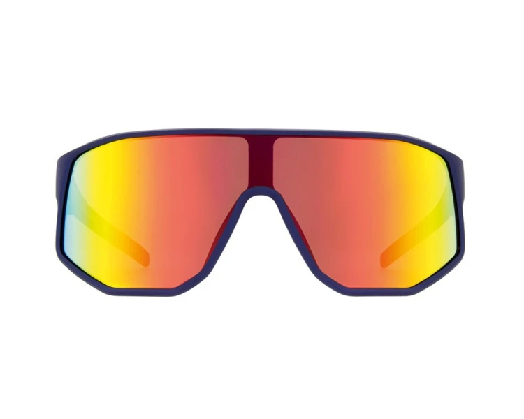 Okulary przeciwsłoneczne rowerowe Red Bull Spect Dash - blue/brown/red mirror CAT3