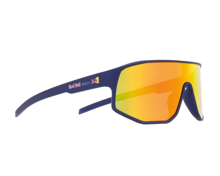 Okulary przeciwsłoneczne rowerowe Red Bull Spect Dash - blue/brown/red mirror CAT3