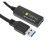 Techly ICUR30100G kabel USB USB 3.2 Gen 1 (3.1 Gen 1) 10 m USB A Czarny